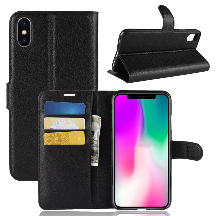 Funda cuero patrón litchi
