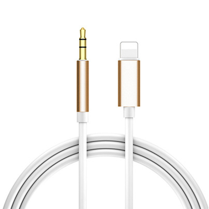 Cable audio auto móvil conector 3.5mm teléfono celular