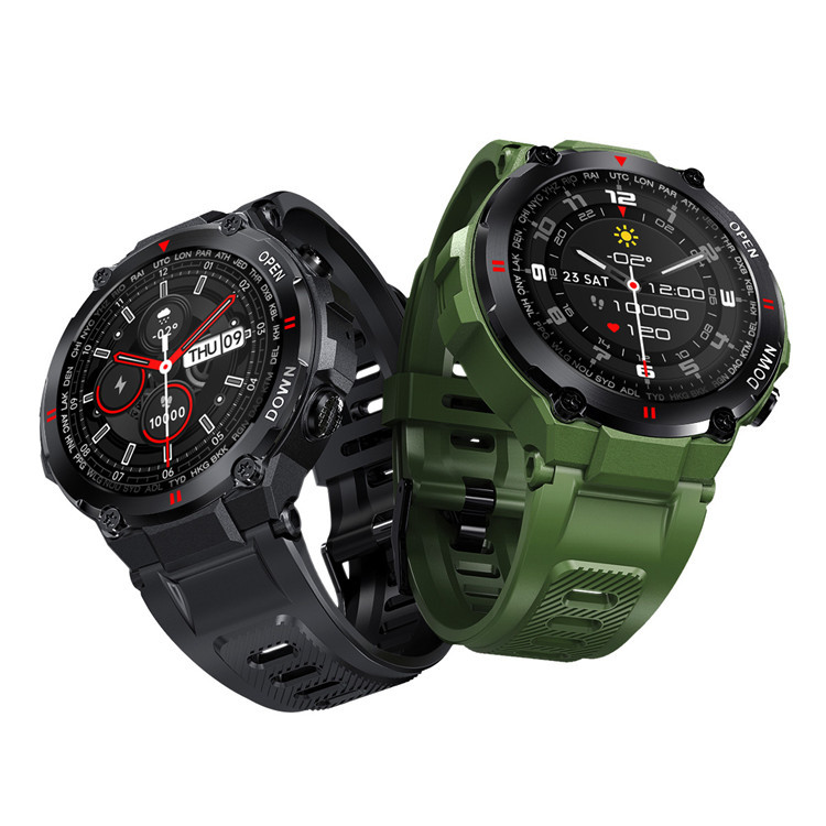 Reloj deportivo muñeca monitoreo frecuencia cardíaca