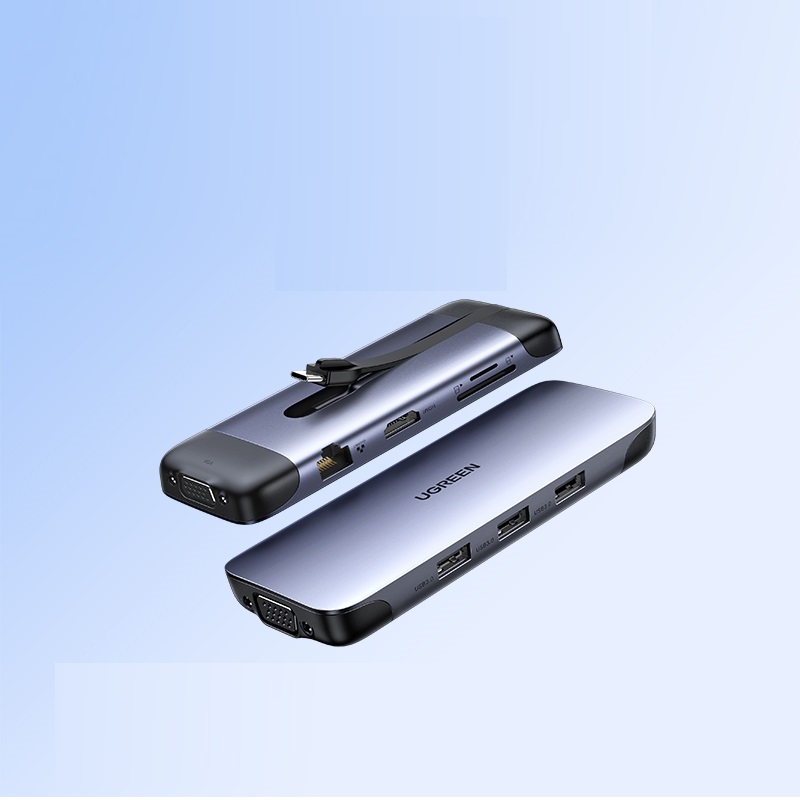 Adaptador convertidor de expansión USB dock