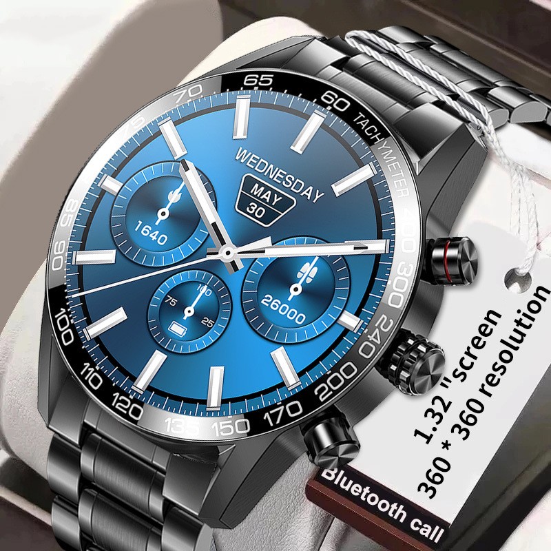 Reloj inteligente Bluetooth hombre teléfono smartwatch