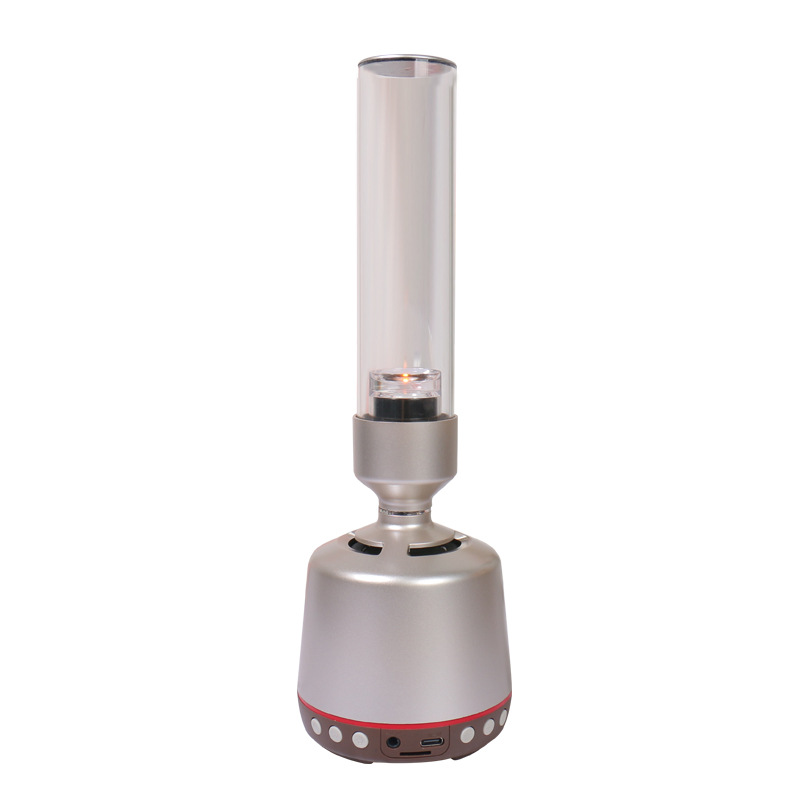 Parlante bluetooth vela luz nocturna ambiente subwoofer inmersivo