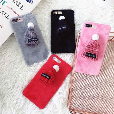 Funda iPhone 7/8 plus navidad peluche compatible