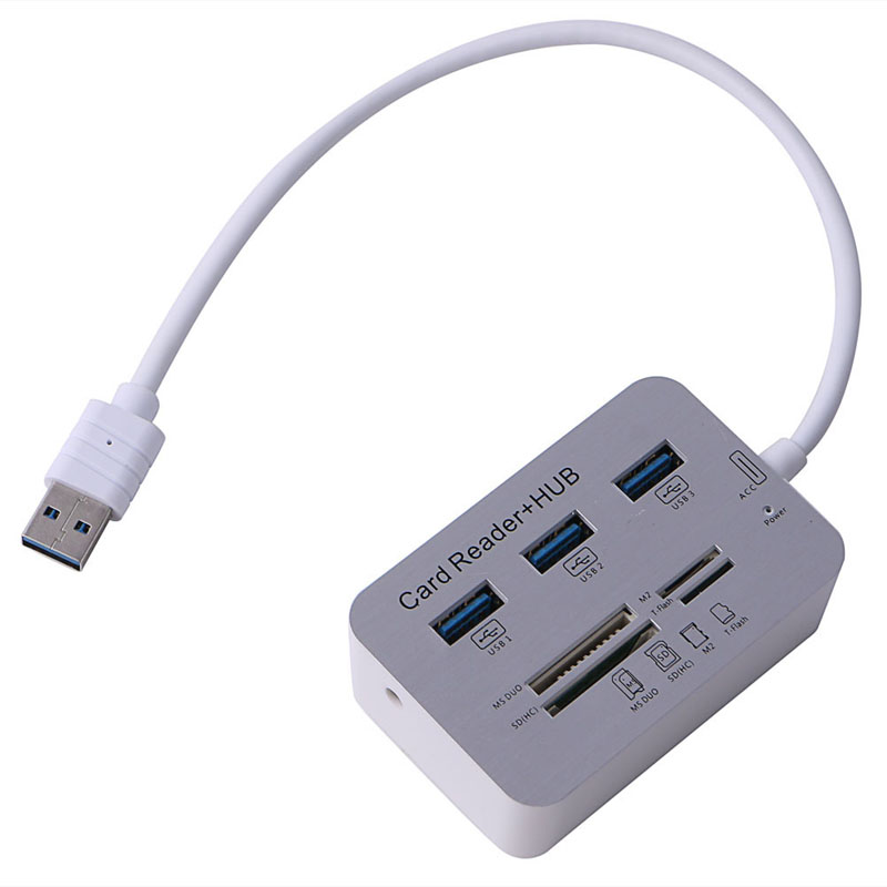 USB 3.0 combo hub divisor USB 3.0 hub concentrador