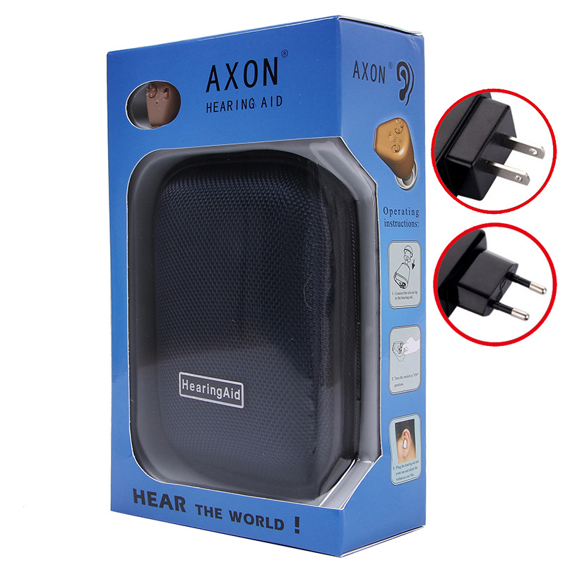 Audífono adultos mayores amplificador sonido auxiliar audición