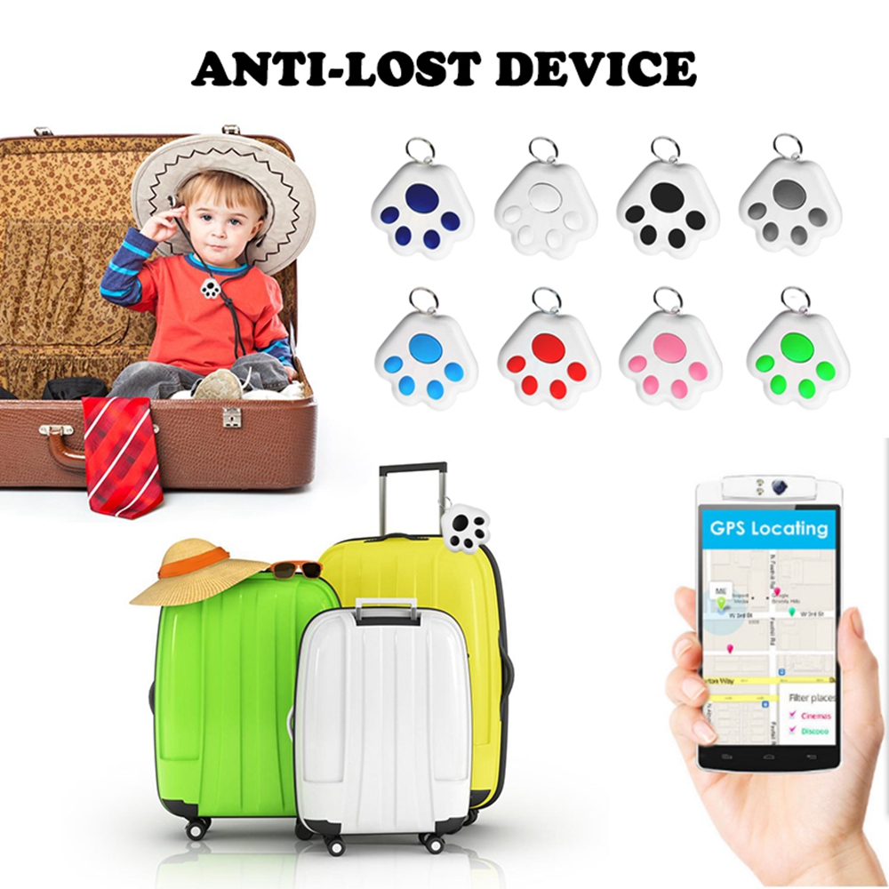 Localizador Bluetooth anti-pérdida para perro con alarma bidireccional y selfie