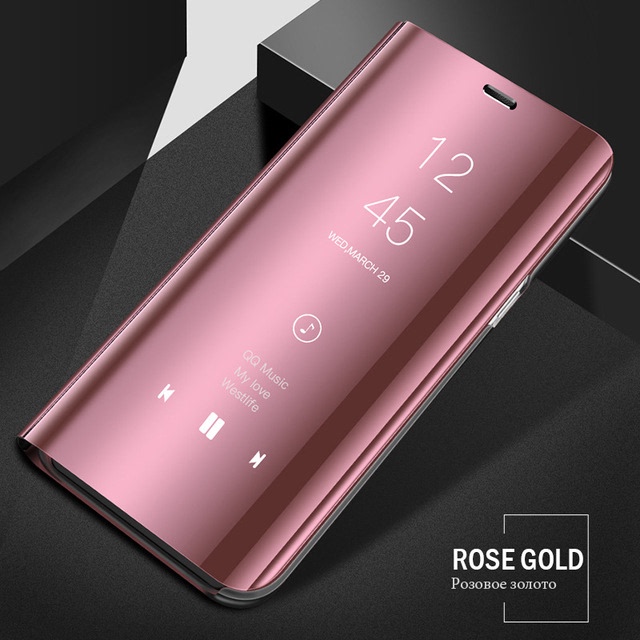 Funda espejo abatible para Samsung Galaxy A50 A51 A21s A71 A20