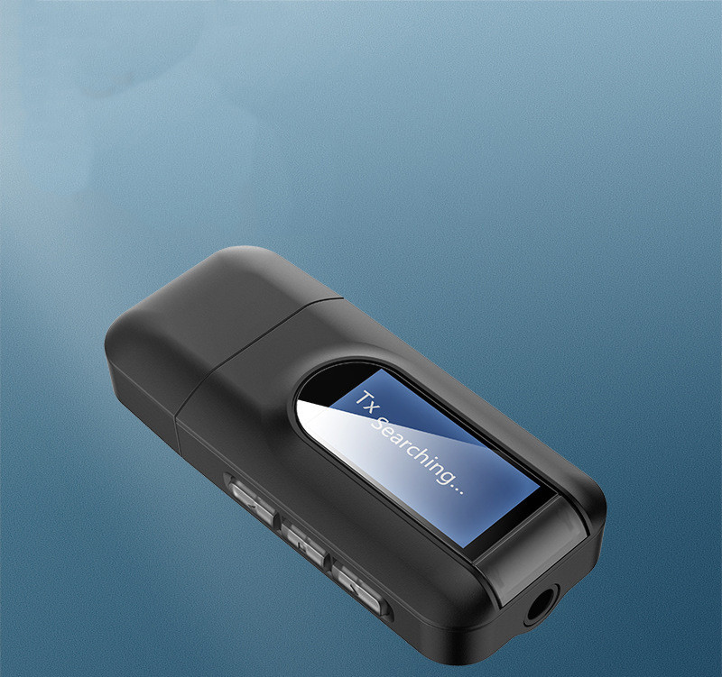 Adaptador bluetooth nuevo con pantalla LCD para TV computadora