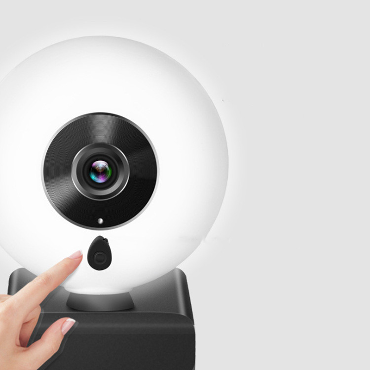 Webcam USB HD 2K sin drivers para streaming y videollamadas
