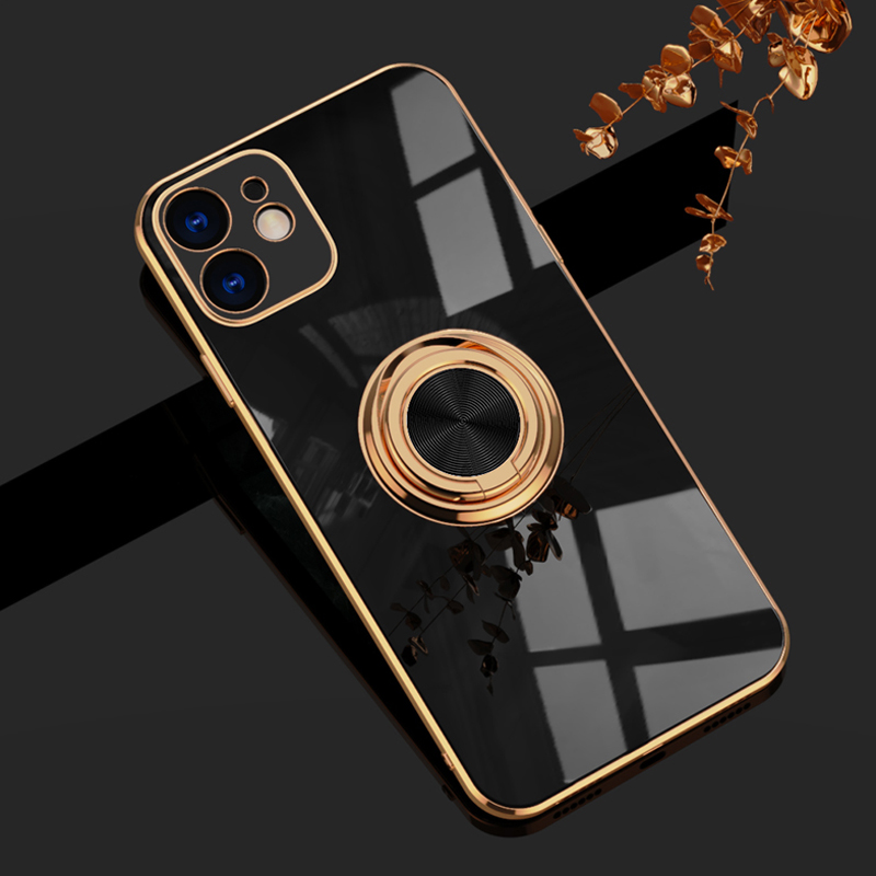 Funda teléfono magnética auto electrochapada