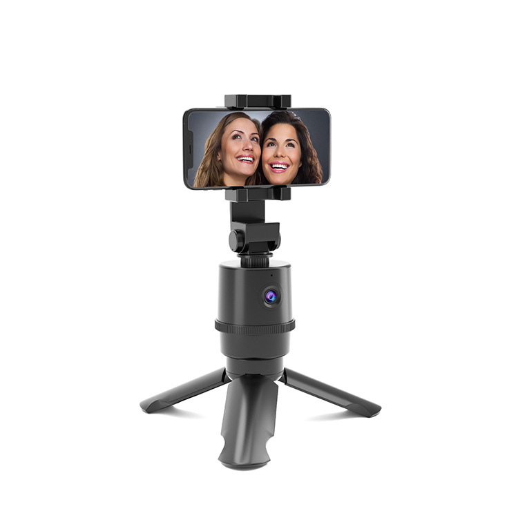 Soporte selfie 360 tracking IA reconocimiento facial celular