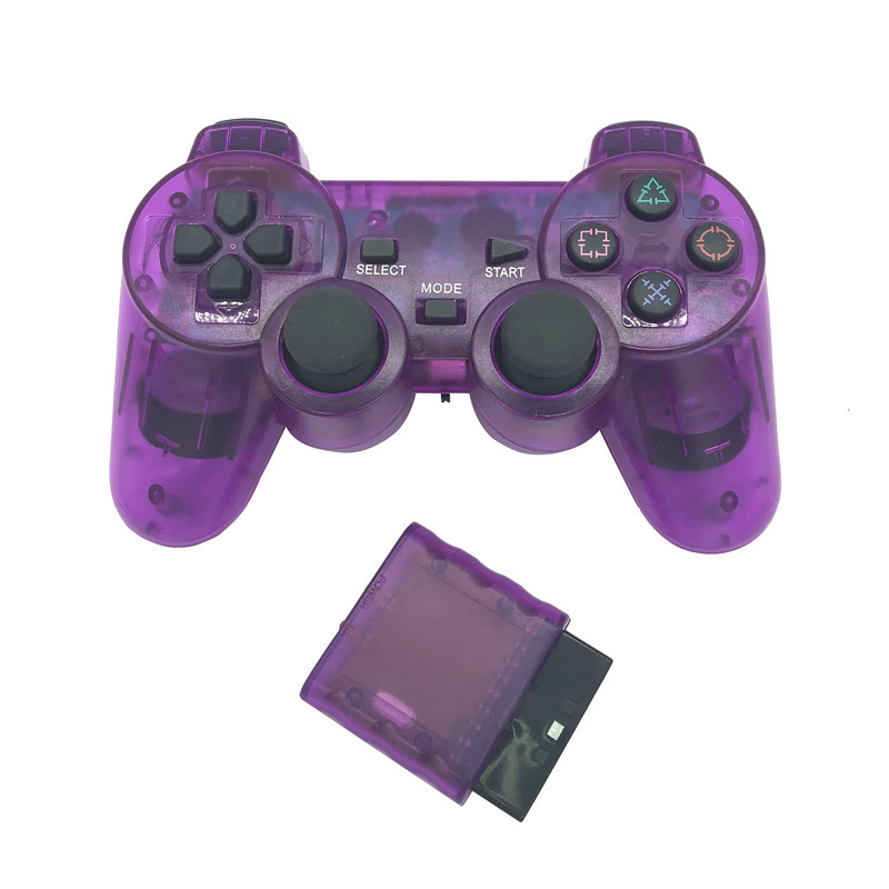 Control inalámbrico PS2 2.4G universal con tecla copo de nieve neutro