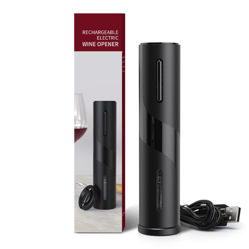 Abridor botellas eléctrico Qier USB recargable vino automático