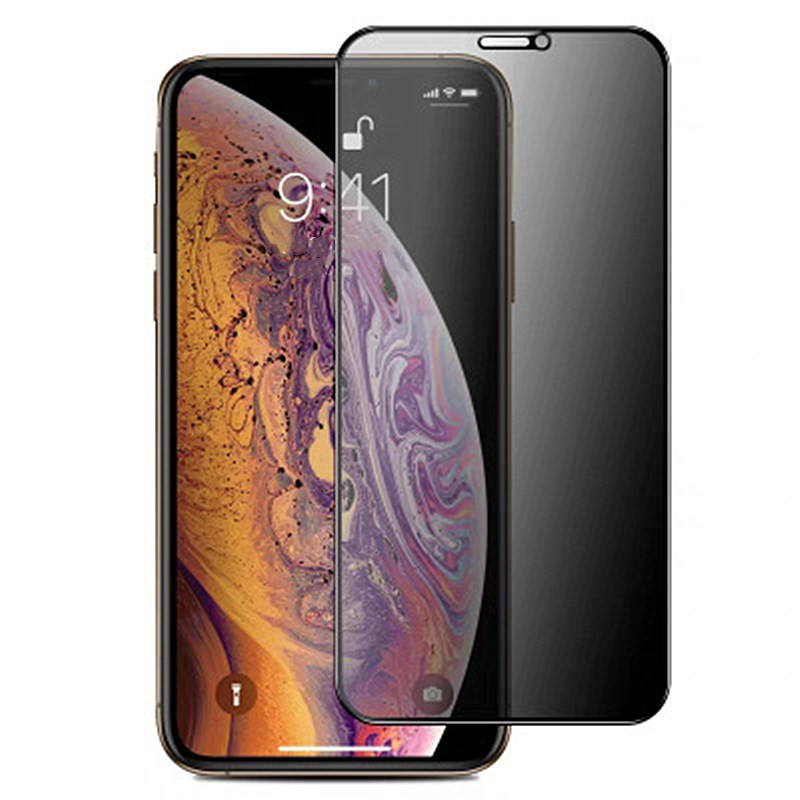 Película templada vidrio completo antiespiã compatible con Apple