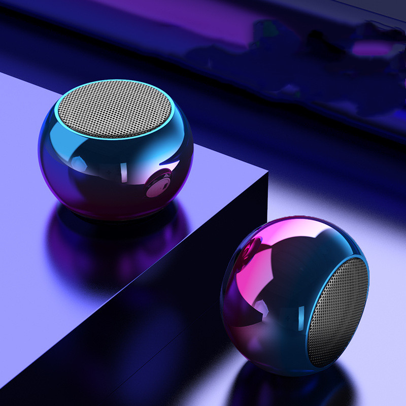 Parlante Bluetooth inalámbrico M3 mini 3D con subwoofer y radio