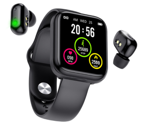 Reloj auricular TWS pulsera dos en uno tecnología