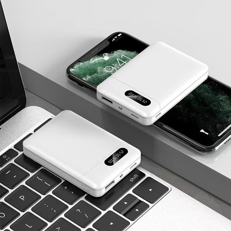 Power bank gran capacidad portátil carga móvil