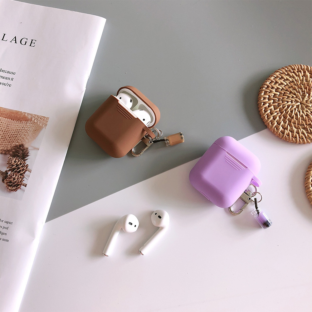 Estuche almacenamiento gadget té con leche