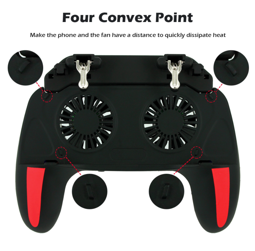 Control de juegos con función de batería portátil