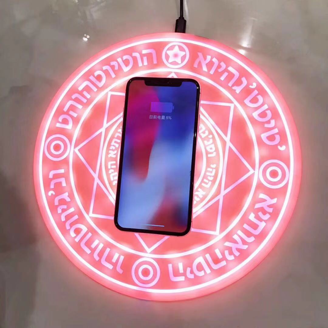 Cargador inalámbrico rápido para teléfono móvil