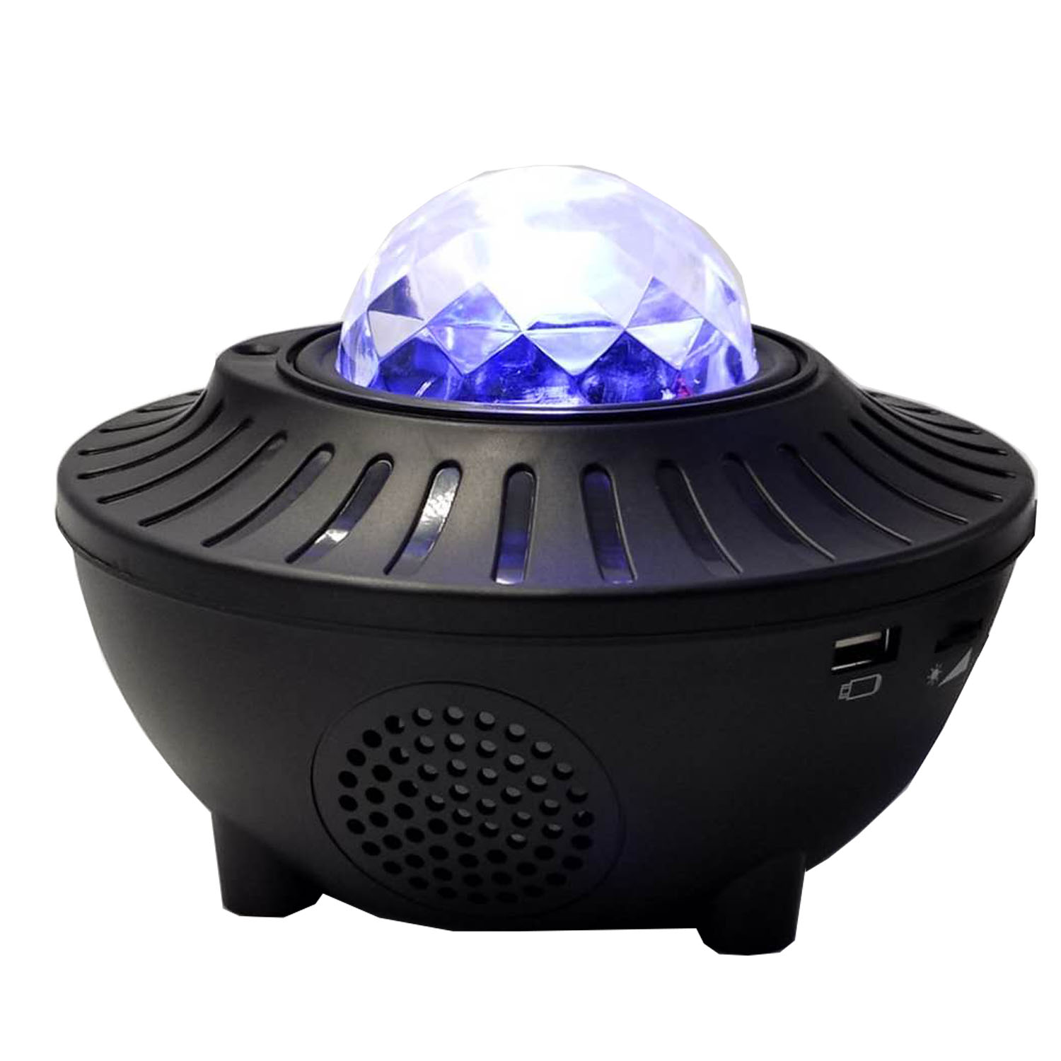 Luz proyectora LED Bluetooth con música