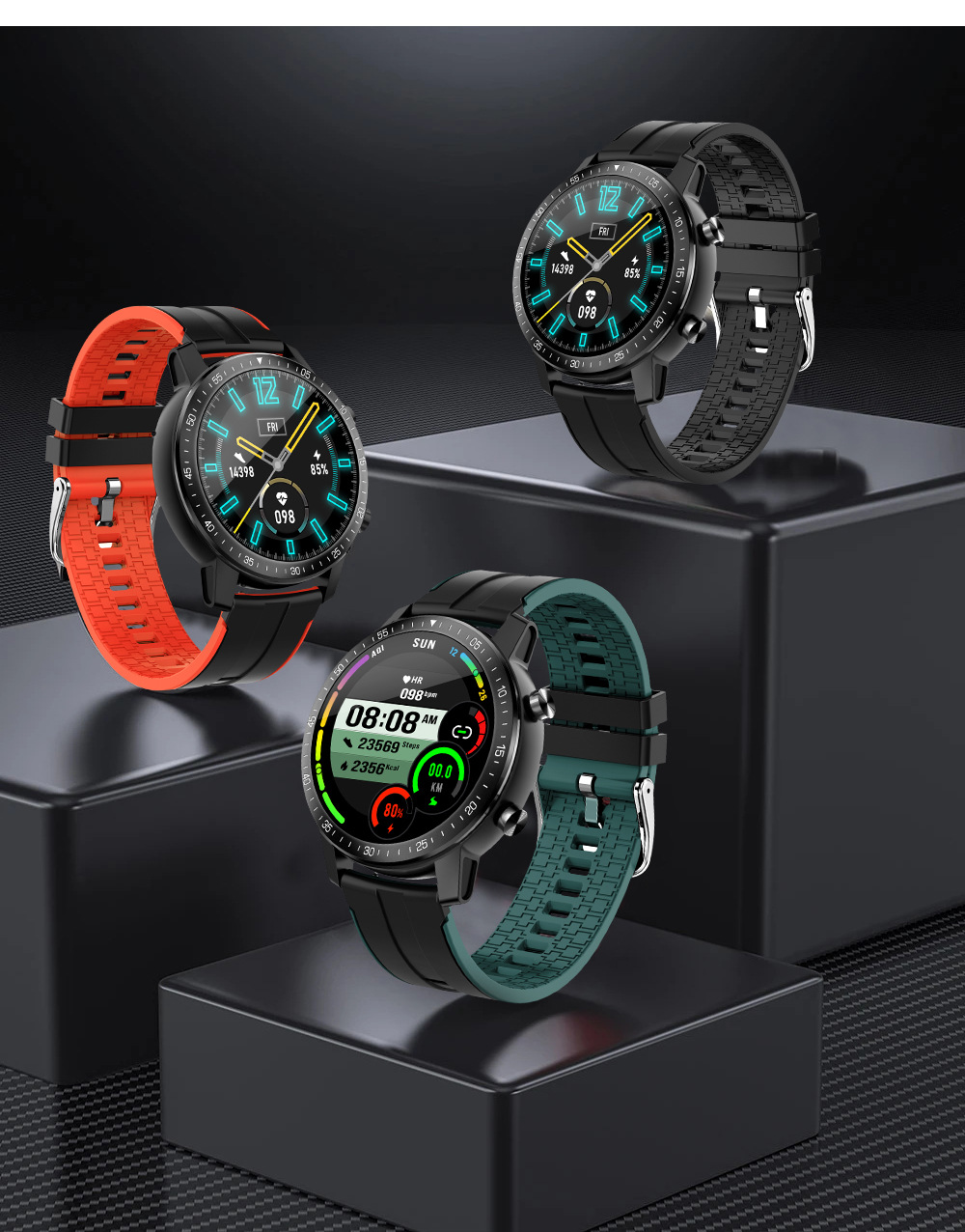 Reloj inteligente monitoreo y fotografía