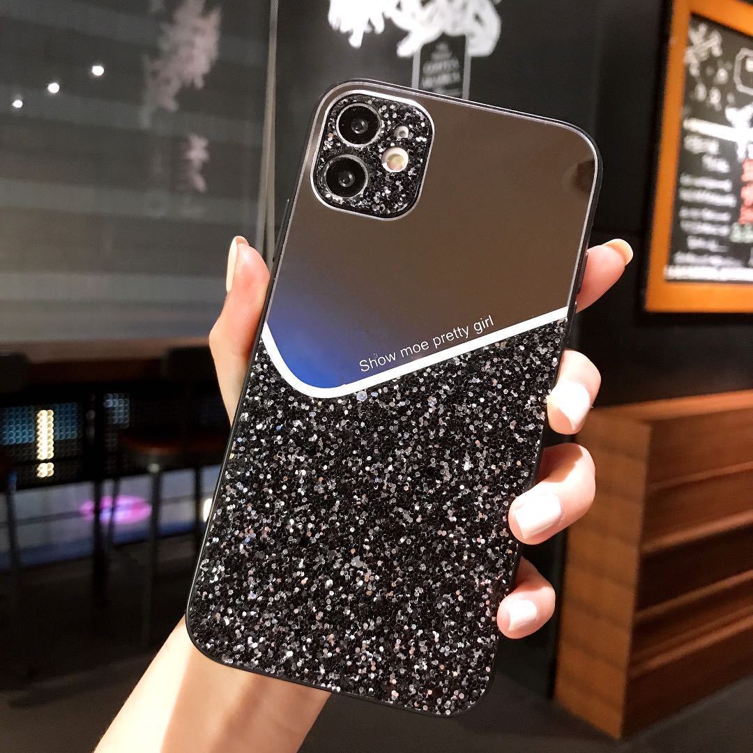 Funda iPhone 11 Pro espejo maquillaje cristal brillo