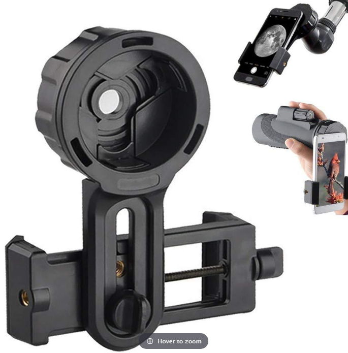 Soporte móvil conexión telescopio plegable retráctil