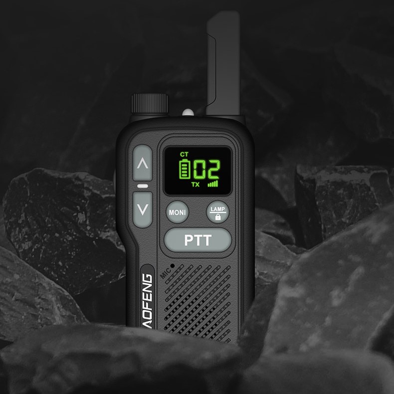Walkie talkie civil mini alta potencia