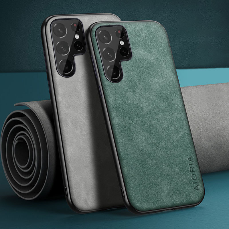 Funda dos en uno piel oveja teléfono trendy