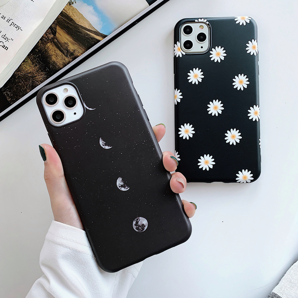 Fashion Chrysanthemum Phone Case Starry Sky X Moon