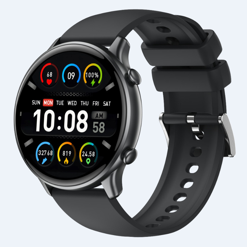 Reloj deportivo pantalla táctil completa frecuencia cardíaca sueño IP68 resistente