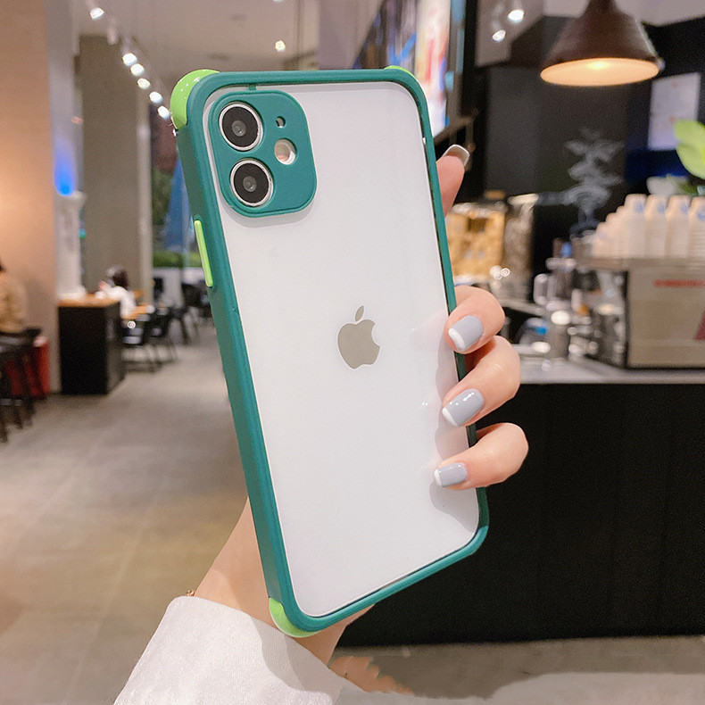 Funda de celular contraste de color resistente a golpes