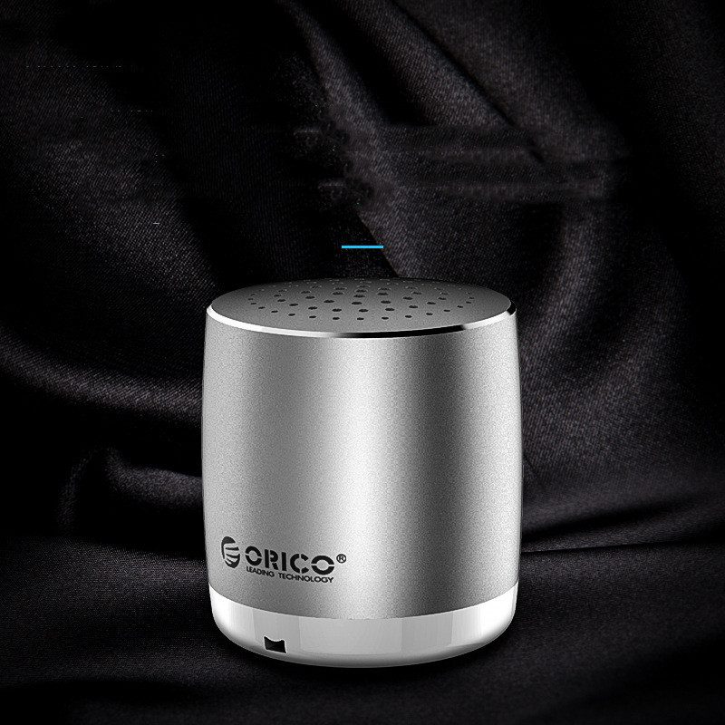 Parlante Bluetooth pequeño acero graves pesados teléfono móvil mini
